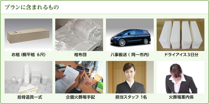 プランに含まれるもの